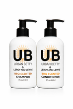 LIMITED EDITION Urban Betty x LEROY AND LEWIS BBQ Scented Shampoo + Conditioner